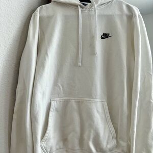 Nike Men's Classic White Hoodie